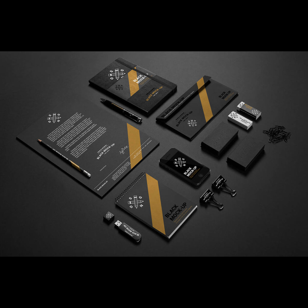 exemple de branding sombre