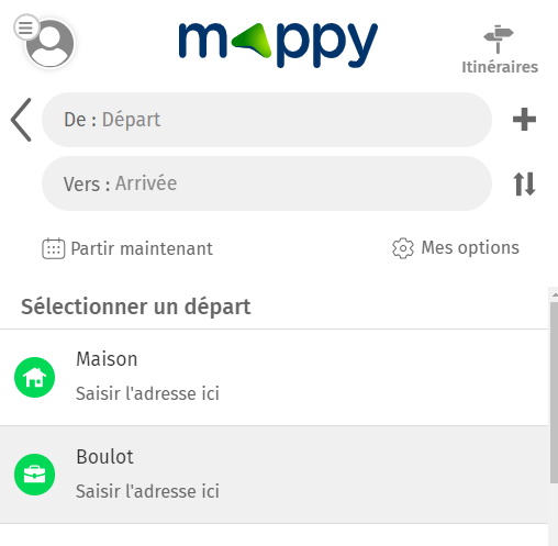 Mappy Itinéraire