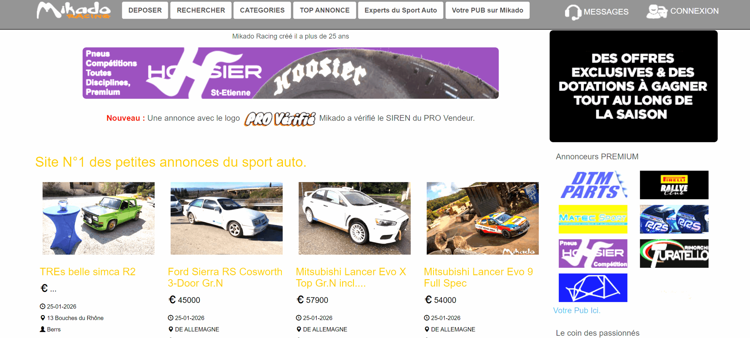 Avis Mikado Racing : fiabilité des annonces de sport auto